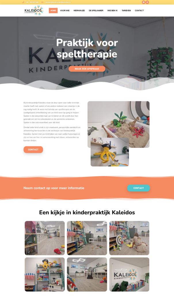 Websitebouwer kinderopvang