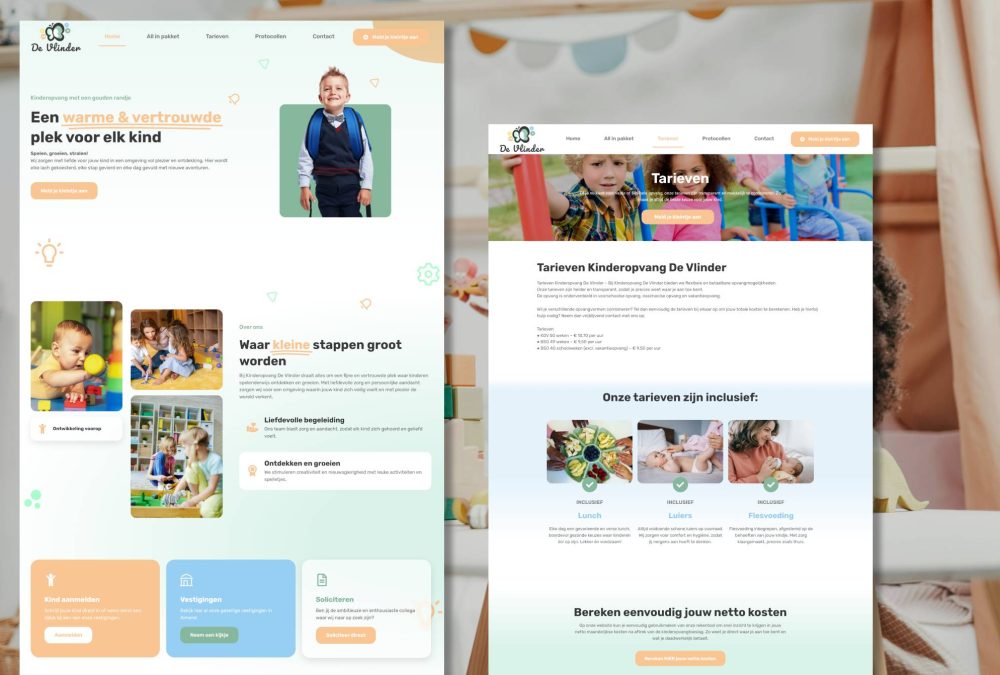 kinderopvang de vlinder portfolio